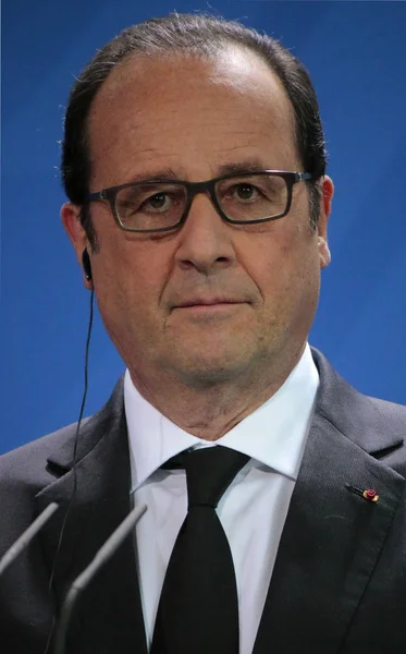 フランス大統領フランソワ ・ オランド — ストック写真
