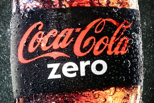 Obchodní značky: "Coca Cola Zero", Berlín. — Stock fotografie