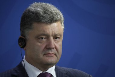 yeni seçilen Ukrayna Cumhurbaşkanı Petro Poroshenko
