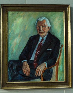 Kurt Georg Kiesinger portresi 