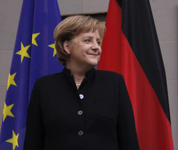 德国总理安格拉 · 默克尔 — 图库照片