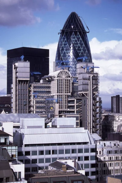 Finansowej miasta, Londyn. — Zdjęcie stockowe