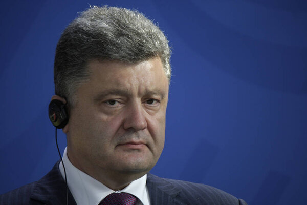 newly elected Ukrainian President Petro Poroshenko