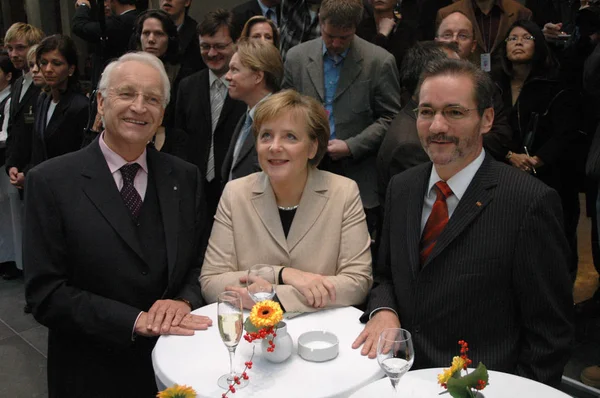 Michael Glos, Edmund Stoiber, Franz Muentefering, Angela Merkel, Matthias Platzeck — Φωτογραφία Αρχείου