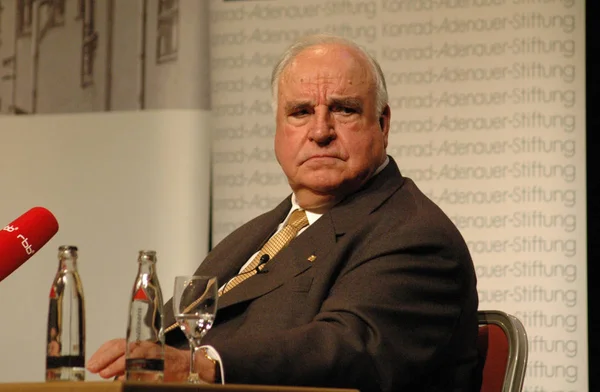El ex canciller Helmut Kohl — Foto de Stock