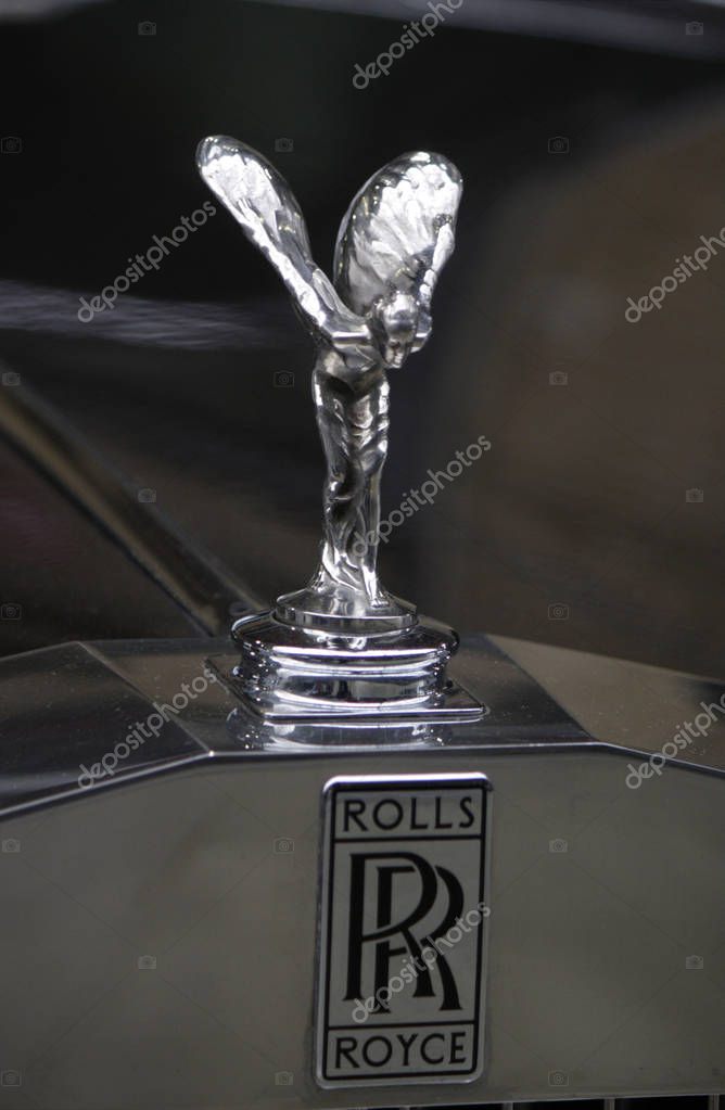 CIRCA AUGUST 2015 - BERLIN: the hood ornament 