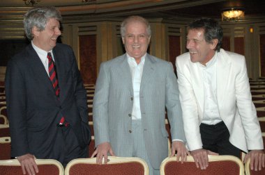 Stephane Lissner, Daniel Barenboim, Peter Mussbach