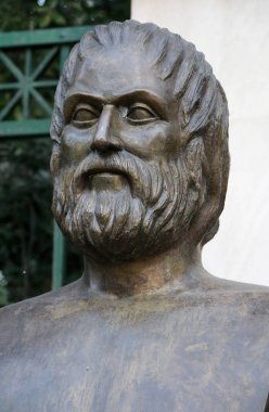 Bust of Euripides, Athens clipart