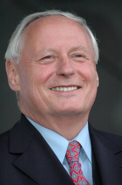 Oskar Lafontaine, bir parti seçim mitingi 