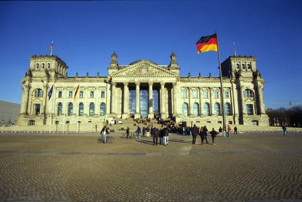 柏林的Reichstags大楼. — 图库照片