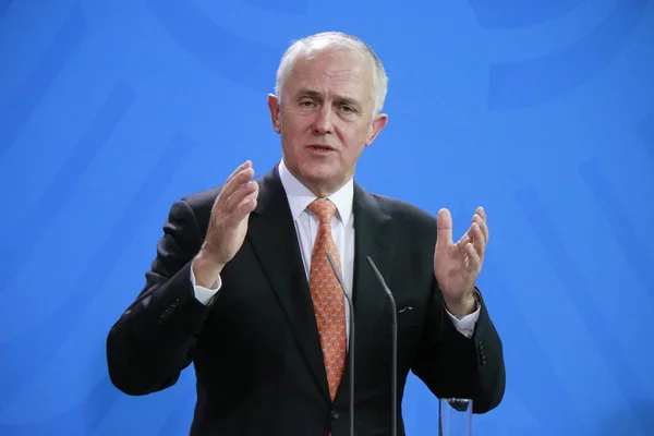 Avustralya Başbakanı Malcolm Turnbull — Stok fotoğraf