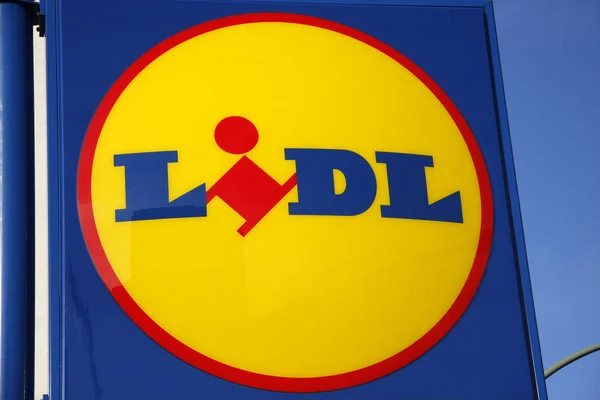 "Lidl "Discount supermarkt — Stockfoto