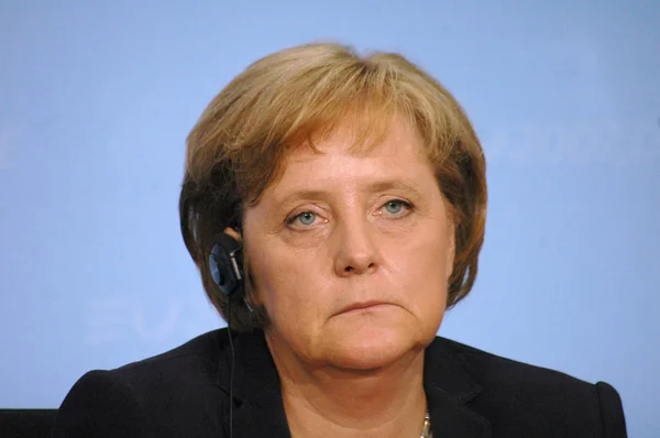 Канцлер Германии Ангела Меркель — стоковое фото