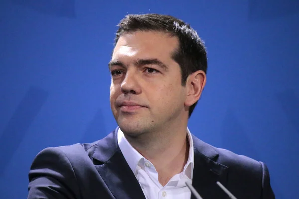 Griekse premier Alexis Tsipras — Stockfoto