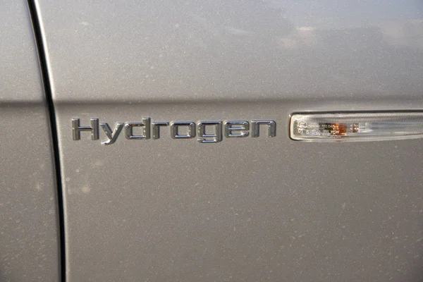 Emblema de hidrógeno 7 BMW — Foto de Stock