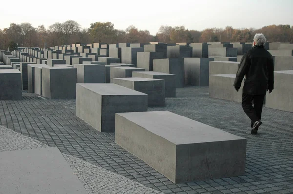 Holokauszt emlékmű Berlinben — Stock Fotó