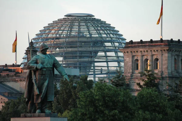 柏林的Reichstags大楼. — 图库照片