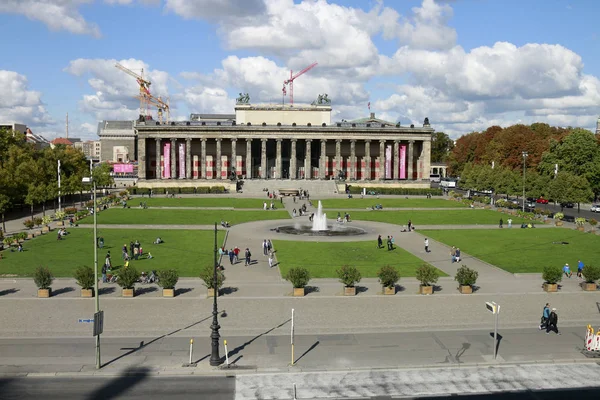Erial zicht op het "Alte Museum" — Stockfoto