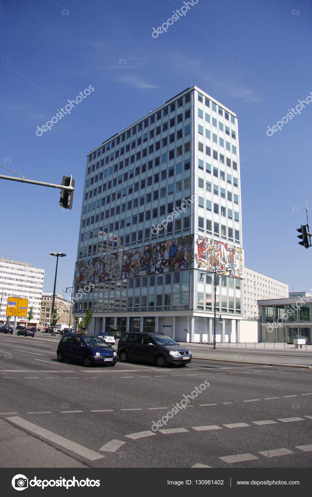 May 2012 Berlin The Haus Des Lehrers House Of The Teacher