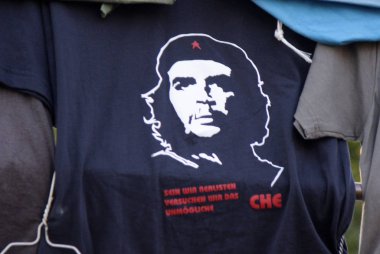 Che Guevara'nın portresi 