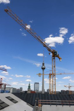 Building reconstruction in Berlin clipart
