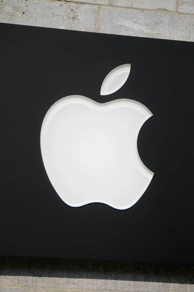 Logo marki "Apple" — Zdjęcie stockowe