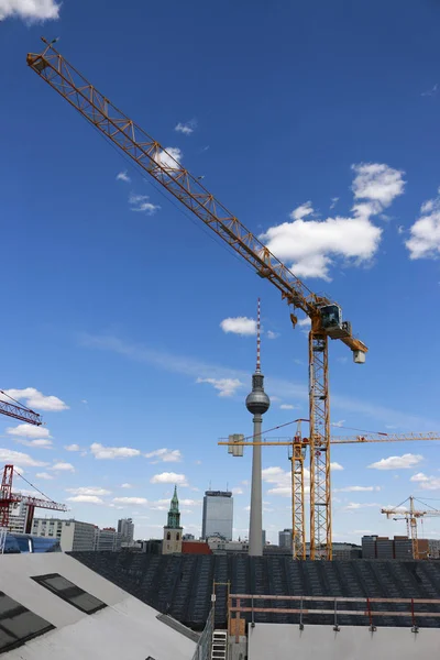 Reconstrucción de edificios en Berlín — Foto de Stock