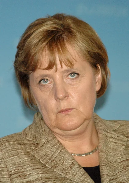 De Duitse kanselier angela merkel — Stockfoto