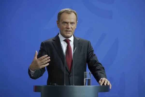 Polski premier Donald Tusk — Zdjęcie stockowe