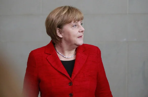 Tyska förbundskanslern angela merkel — Stockfoto