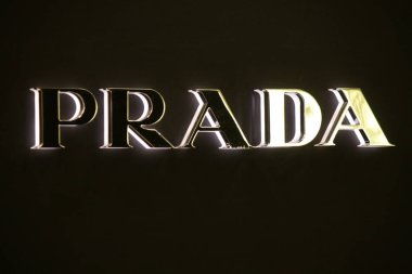  logo sign Prada clipart