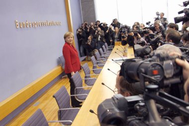  Angela Merkel - basın toplantısı