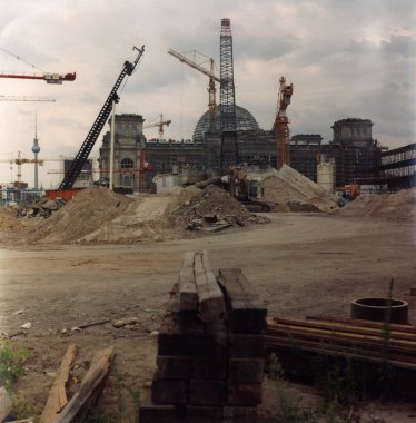 Berlin bir inşaat alanı olarak 