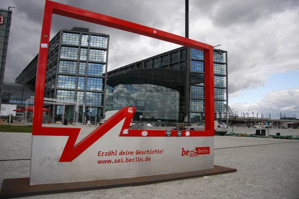 Estación central de Berlín — Foto de Stock