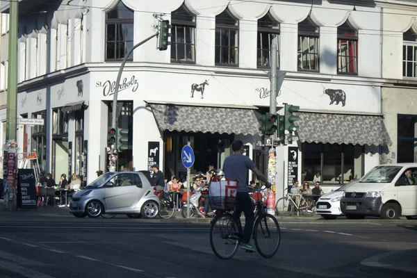 St. Oberholz, Rosenthaler Platz — Foto de Stock