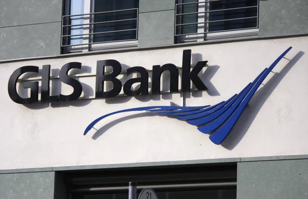 Logo de la marca "GLS Bank " — Foto de Stock