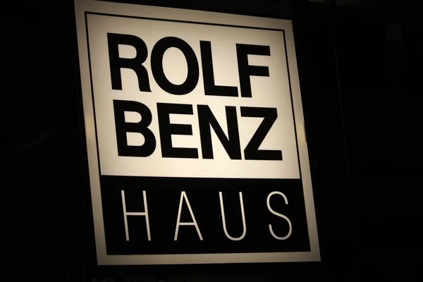 Logo van het merk Rolf Benz"" — Stockfoto