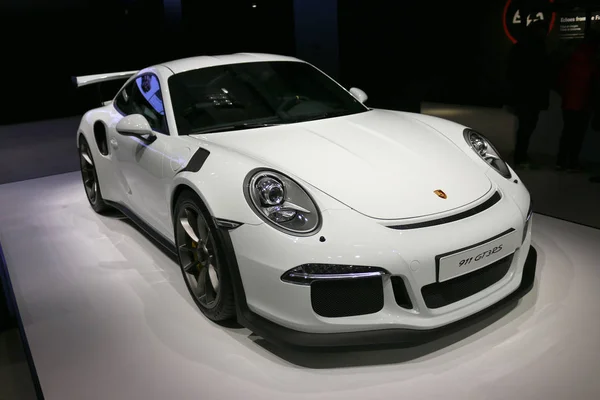 Weißer Porsche 911 — Stockfoto