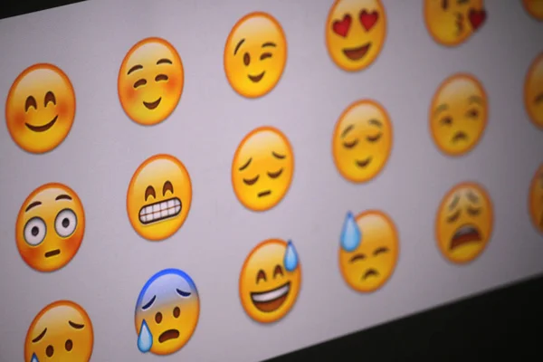 Diverso "Emoji", Berlino — Foto Stock