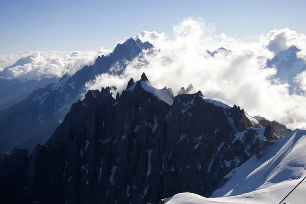 フランス モンブラン山. — ストック写真