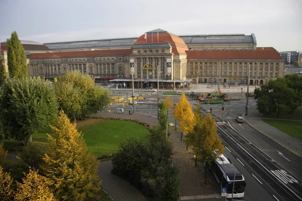 Centraal station 'Hauptbahnhof" — Stockfoto