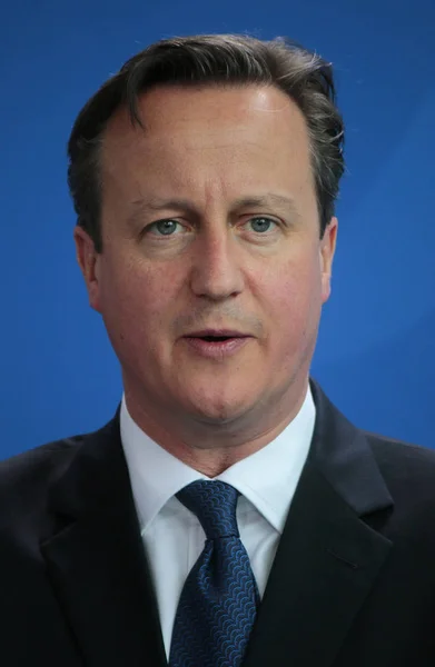 Premiärminister David Cameron — Stockfoto