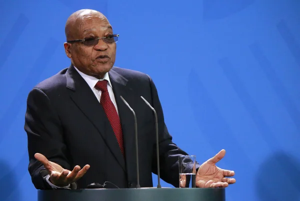 Prezydent RPA Jacob Zuma — Zdjęcie stockowe