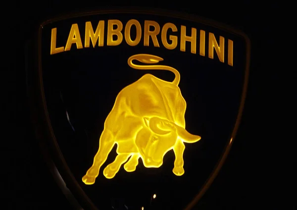 Logo der Marke "Lamborghini" — Stockfoto