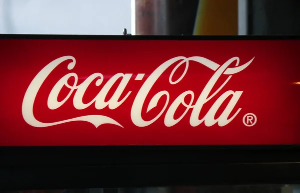 Logo značky "Coca Cola" — Stock fotografie