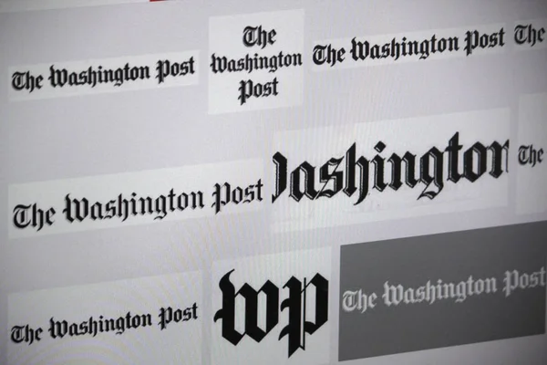 Logo der Marke "washington post" — Stockfoto