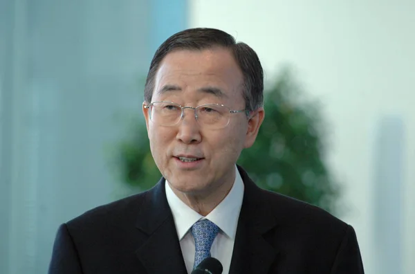 Kanclerza Federalnego Sekretarza Generalnego Organizacji Narodów Zjednoczonych — Zdjęcie stockowe