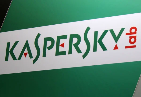 Logó, a márka "Kapersky Lab" — Stock Fotó