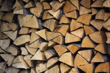 ahşap günlükleri yakın çekim