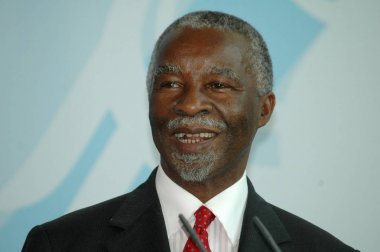 Güney Afrika Cumhurbaşkanı Thabo Mbeki